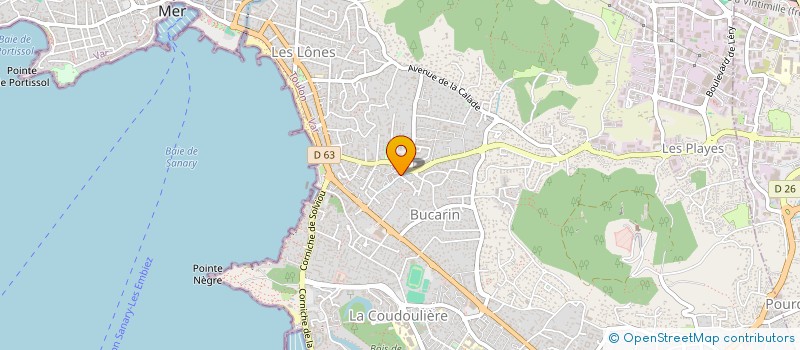 localisation de l'entreprise MONSIEUR SEBASTIEN GALL  LA SEYNE-SUR-MER