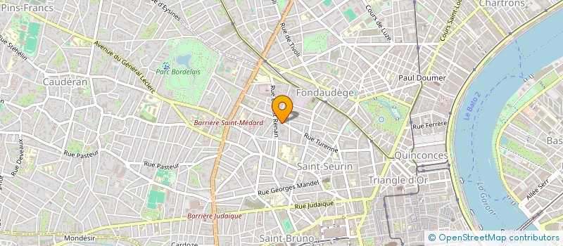 localisation de l'entreprise MONSIEUR SEBASTIEN GALLEGO ARJONA  BORDEAUX