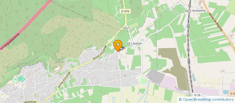 localisation de l'entreprise MONSIEUR SEBASTIEN GALLINARD  ROCHEFORT-DU-GARD