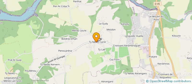 localisation de l'entreprise MONSIEUR SEBASTIEN GALLOU  GOUESNACH