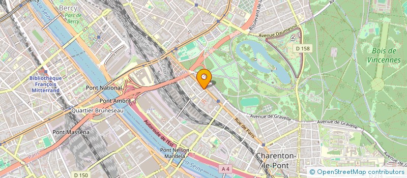 localisation de l'entreprise MONSIEUR SEBASTIEN GALLWA  CHARENTON-LE-PONT