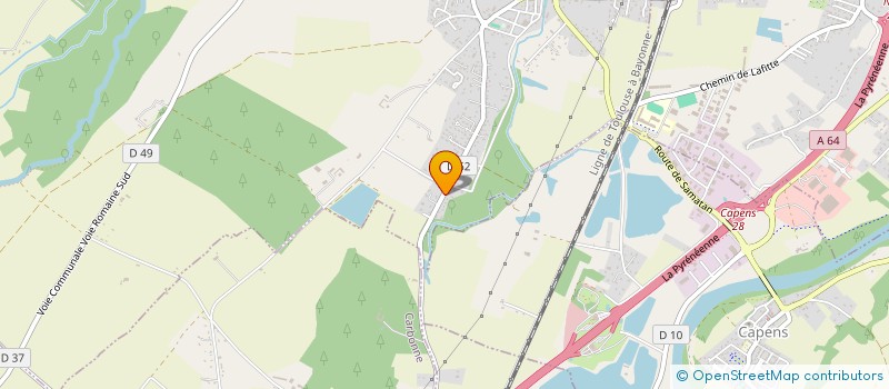 localisation de l'entreprise MONSIEUR SEBASTIEN GAMART  LONGAGES