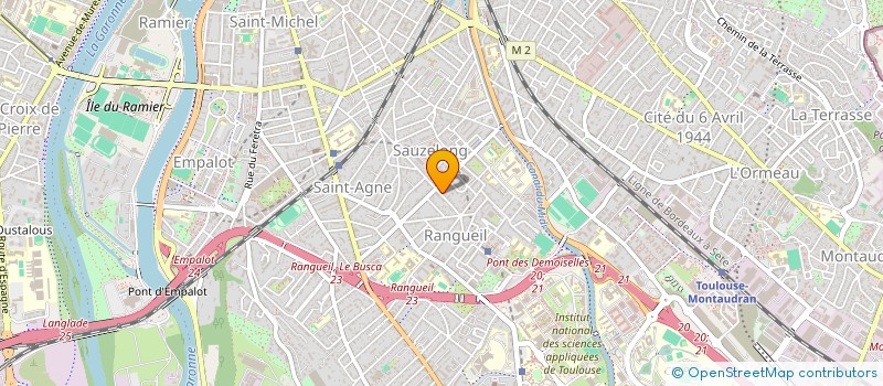 localisation de l'entreprise MONSIEUR SEBASTIEN GAMEL à TOULOUSE