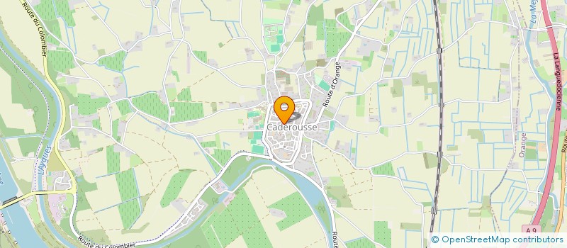 localisation de l'entreprise MONSIEUR SEBASTIEN GAMET  CADEROUSSE