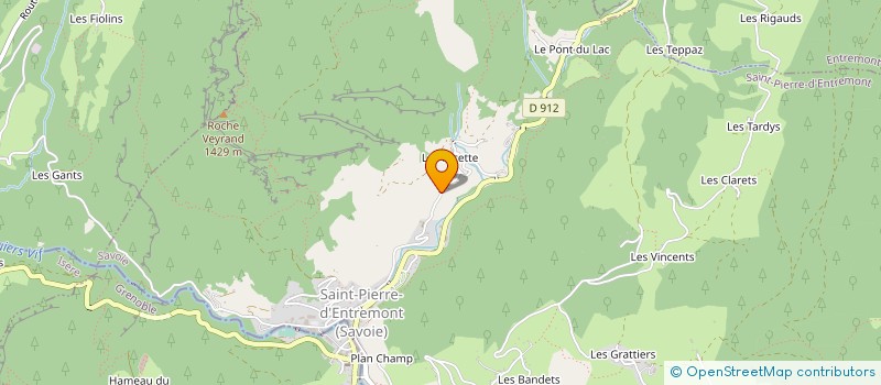 localisation de l'entreprise MONSIEUR SEBASTIEN GANDY à SAINT-PIERRE-D'ENTREMONT