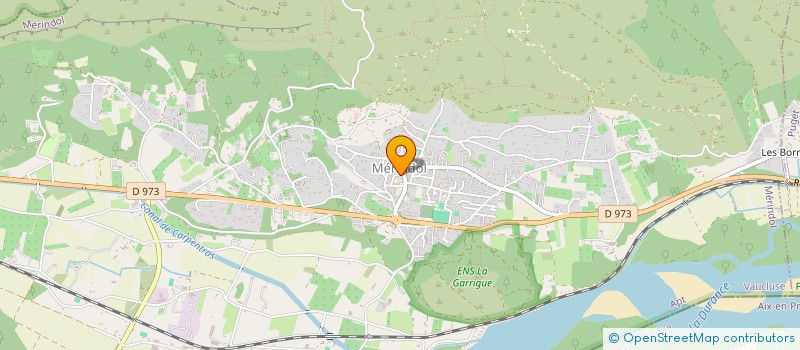 localisation de l'entreprise MONSIEUR SEBASTIEN GANOVELLI  MERINDOL