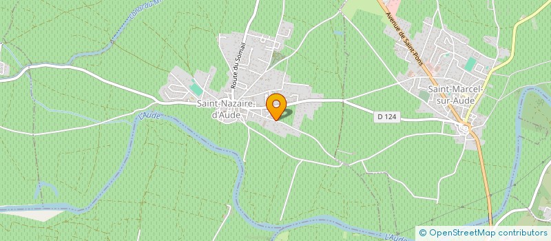 localisation de l'entreprise MONSIEUR SEBASTIEN GARCIA  SAINT-NAZAIRE-D'AUDE