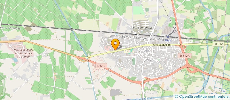 localisation de l'entreprise MONSIEUR SEBASTIEN GARCIA  VIAS