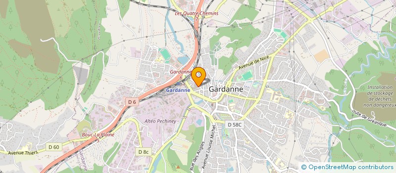 localisation de l'entreprise MONSIEUR SEBASTIEN GARCIA à GARDANNE