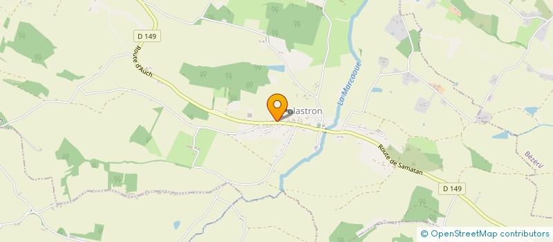 localisation de l'entreprise MONSIEUR SEBASTIEN GARCIN  POLASTRON