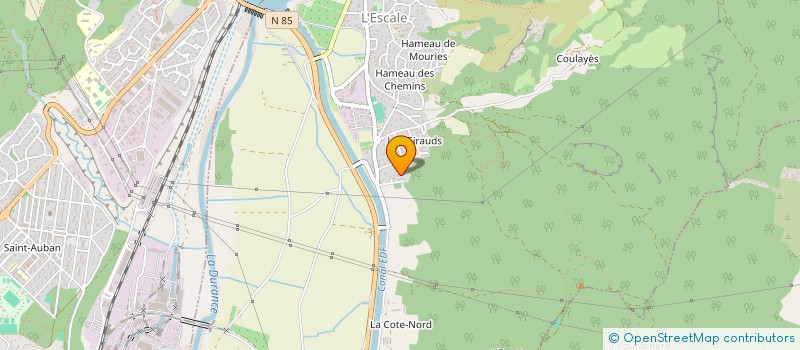 localisation de l'entreprise MONSIEUR SEBASTIEN GARCON  L'ESCALE