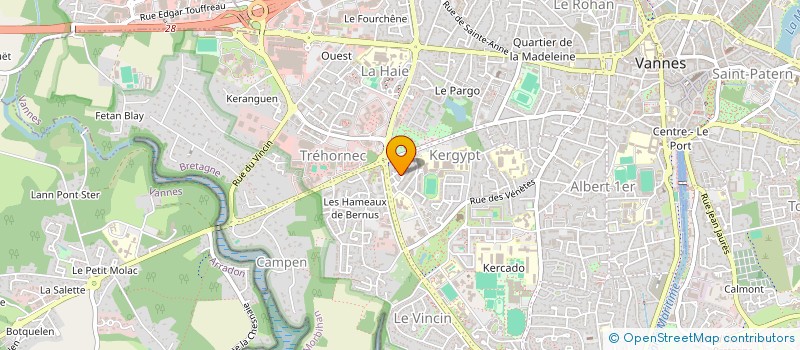 localisation de l'entreprise MONSIEUR SEBASTIEN GARDE à VANNES