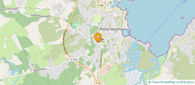 localisation de l'entreprise MONSIEUR SEBASTIEN GARDETTE à PORTO-VECCHIO
