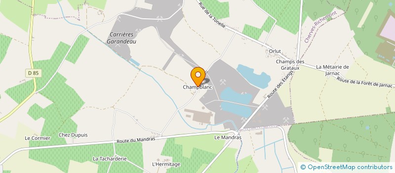 localisation de l'entreprise MONSIEUR SEBASTIEN GARDON à VAL-DE-COGNAC