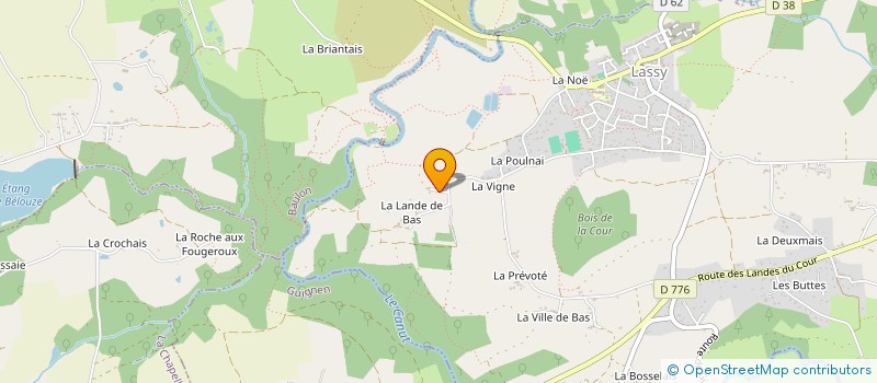 localisation de l'entreprise MONSIEUR SEBASTIEN GAREL  LASSY