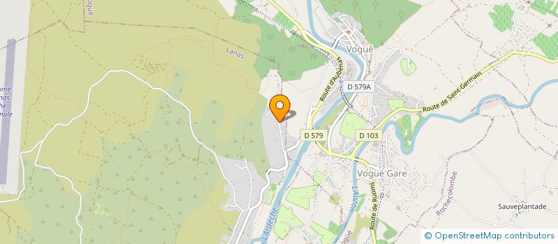 localisation de l'entreprise MONSIEUR SEBASTIEN GARGIULO  AUBENAS