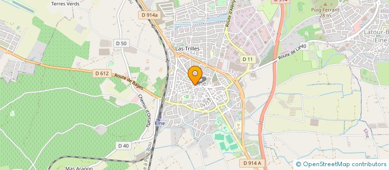 localisation de l'entreprise MONSIEUR SEBASTIEN GARGUIER  ELNE