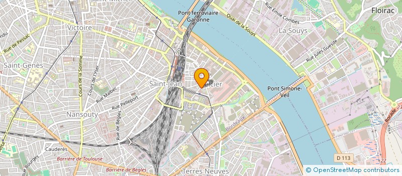 localisation de l'entreprise MONSIEUR SEBASTIEN GARIN  BORDEAUX