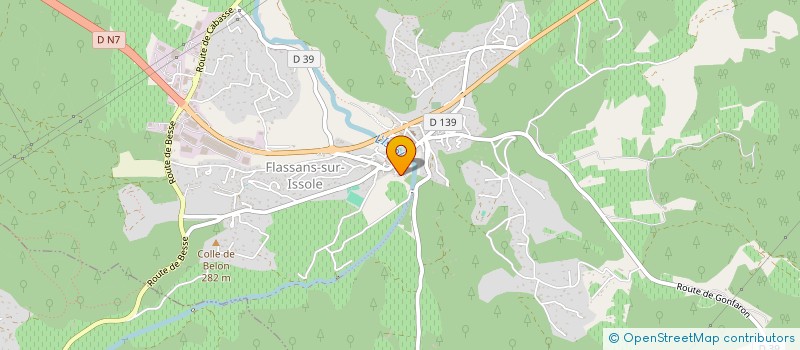 localisation de l'entreprise MONSIEUR SEBASTIEN GARNIER  FLASSANS-SUR-ISSOLE