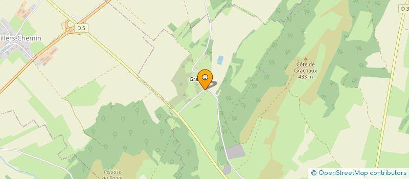 localisation de l'entreprise MONSIEUR SEBASTIEN GARNIER  OISELAY-ET-GRACHAUX