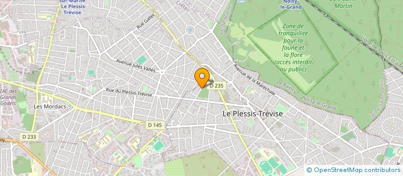 localisation de l'entreprise MONSIEUR SEBASTIEN GARNIER  LE PLESSIS-TREVISE