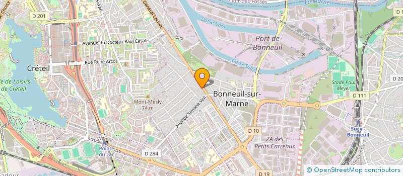 localisation de l'entreprise MONSIEUR SEBASTIEN GARNIER  BONNEUIL-SUR-MARNE