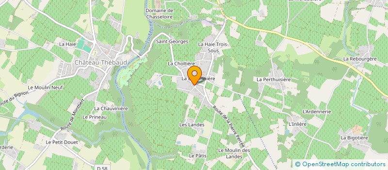 localisation de l'entreprise MONSIEUR SEBASTIEN GARNIER à MAISDON-SUR-SEVRE