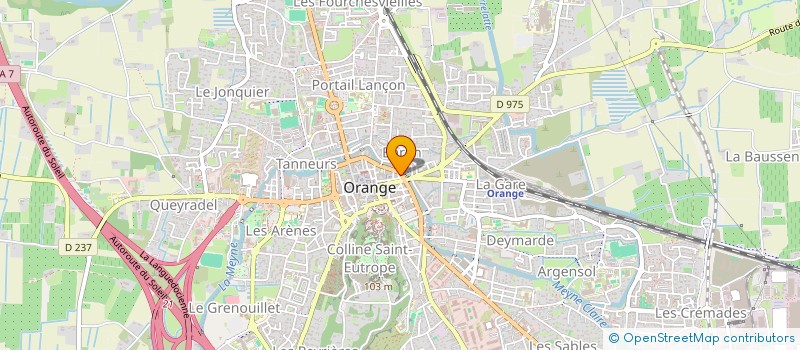 localisation de l'entreprise MONSIEUR SEBASTIEN GASCON à ORANGE