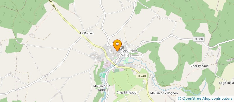 localisation de l'entreprise MONSIEUR SEBASTIEN GASSELING  NANTEUIL-EN-VALLEE