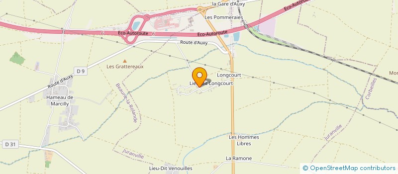 localisation de l'entreprise MONSIEUR SEBASTIEN GAUCHER à JURANVILLE