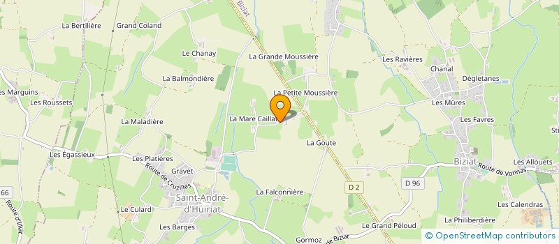 localisation de l'entreprise MONSIEUR SEBASTIEN GAUDILLET  LAIZ