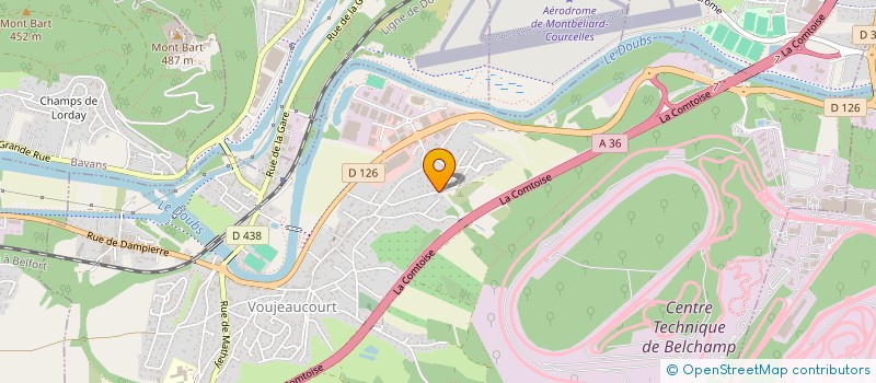 localisation de l'entreprise MONSIEUR SEBASTIEN GAUDRON  BERCHE