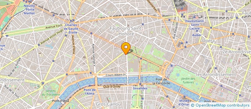 localisation de l'entreprise MONSIEUR SEBASTIEN GAUDU  PARIS