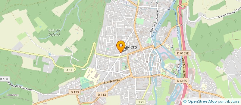 localisation de l'entreprise MONSIEUR SEBASTIEN GAULT à LOUVIERS