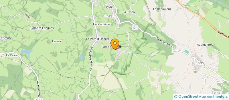 localisation de l'entreprise MONSIEUR SEBASTIEN GAVET à ISSEPTS