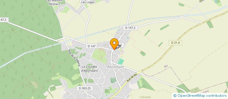 localisation de l'entreprise MONSIEUR SEBASTIEN GEFFROY à ABONDANT