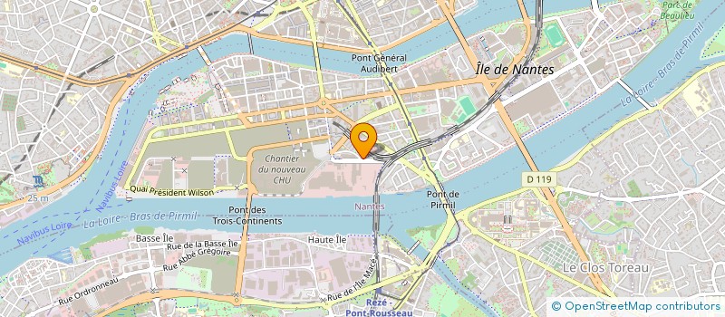 localisation de l'entreprise MONSIEUR SEBASTIEN GELOT  NANTES