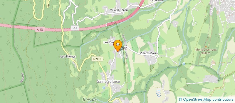 localisation de l'entreprise MONSIEUR SEBASTIEN GELY à SAINT-SULPICE
