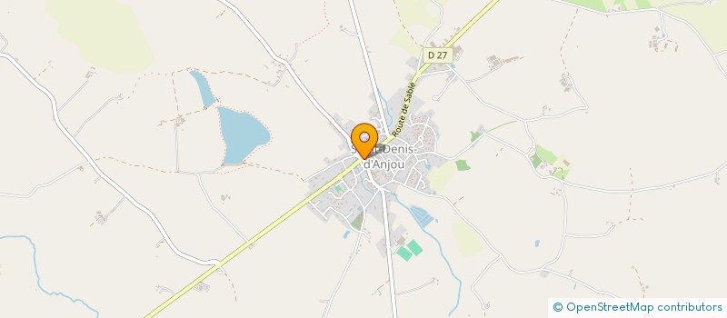 localisation de l'entreprise MONSIEUR SEBASTIEN GENDRY  SAINT-DENIS-D'ANJOU