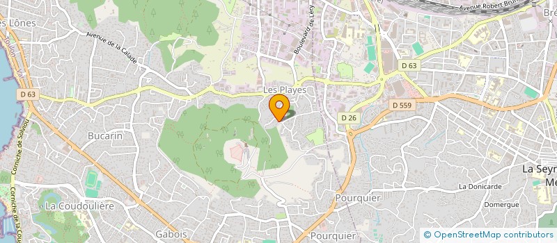 localisation de l'entreprise MONSIEUR SEBASTIEN GENESTE à SIX-FOURS-LES-PLAGES