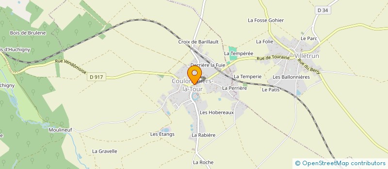 localisation de l'entreprise MONSIEUR SEBASTIEN GENET  COULOMMIERS-LA-TOUR