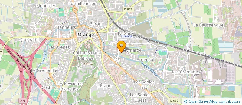 localisation de l'entreprise MONSIEUR SEBASTIEN GENIN  ORANGE