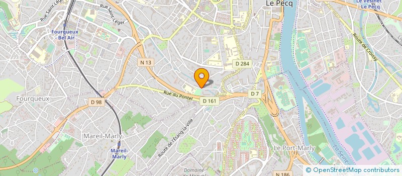 localisation de l'entreprise MONSIEUR SEBASTIEN GENTET à SAINT-GERMAIN-EN-LAYE