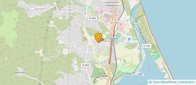 localisation de l'entreprise MONSIEUR SEBASTIEN GENTHON  FURIANI