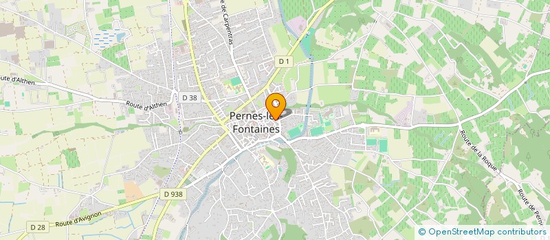 localisation de l'entreprise MONSIEUR SEBASTIEN GEOFFROY  PERNES-LES-FONTAINES