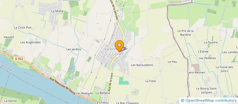 localisation de l'entreprise MONSIEUR SEBASTIEN GEORGET  VARENNES-SUR-LOIRE