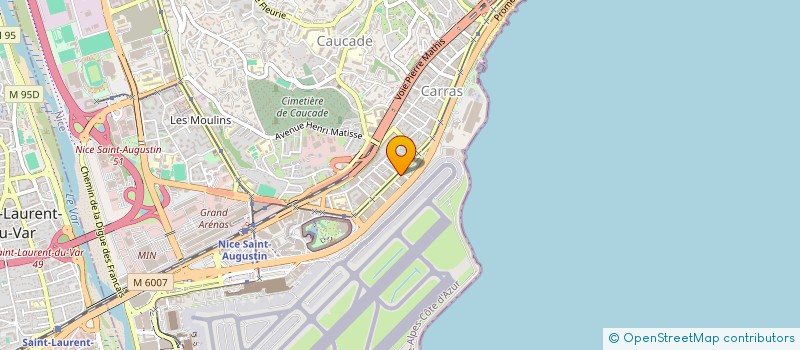 localisation de l'entreprise MONSIEUR SEBASTIEN GEREBEN à NICE