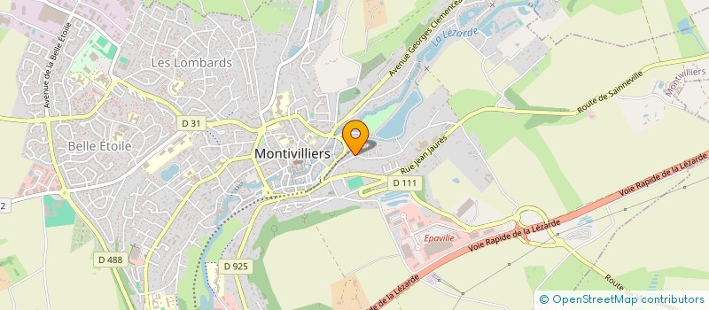 localisation de l'entreprise MONSIEUR SEBASTIEN GERMAIN  MONTIVILLIERS