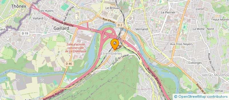 localisation de l'entreprise MONSIEUR SEBASTIEN GERMAIN à ANNECY