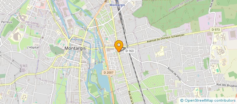 localisation de l'entreprise MONSIEUR SEBASTIEN GESLIN à MONTARGIS